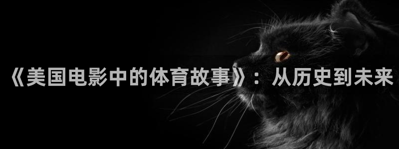 杏宇代理：《美国电影中的体育故事》：从历史到未来